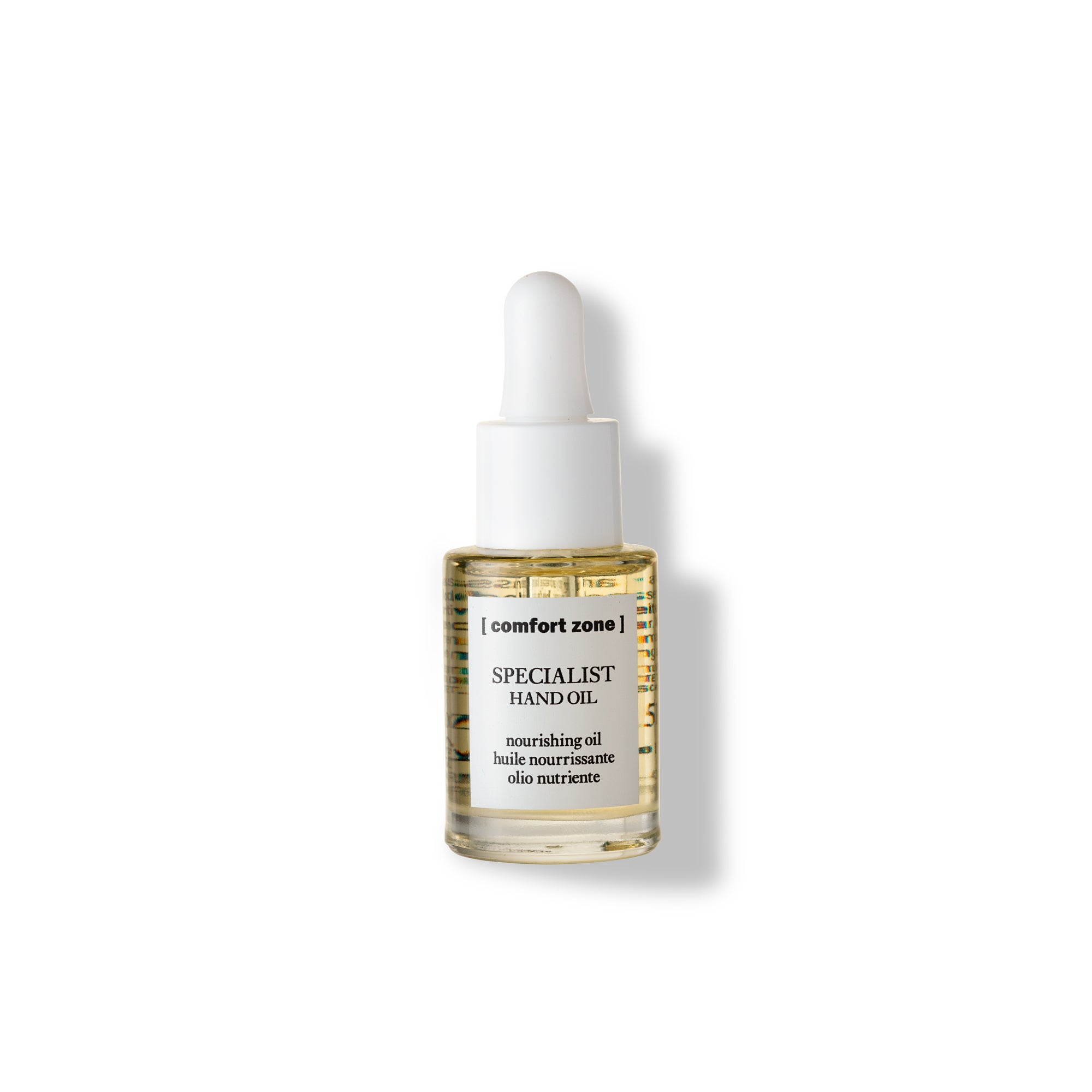 Comfort Zone: SPECIALIST HAND OIL Nourishing oil-
