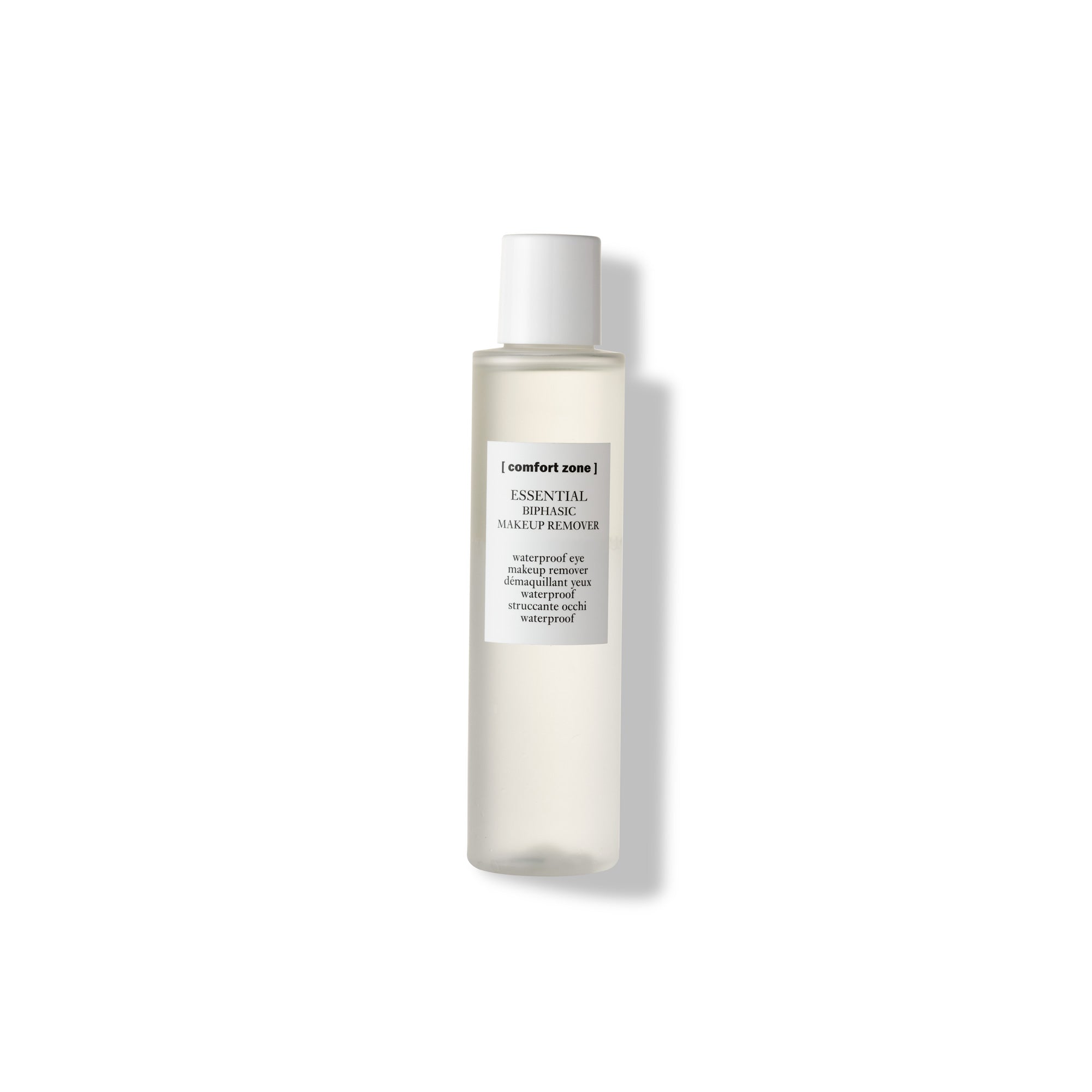 Comfort Zone: ESSENTIAL BIPHASIC MAKEUP REMOVER Waterproof eye makeup remover-
